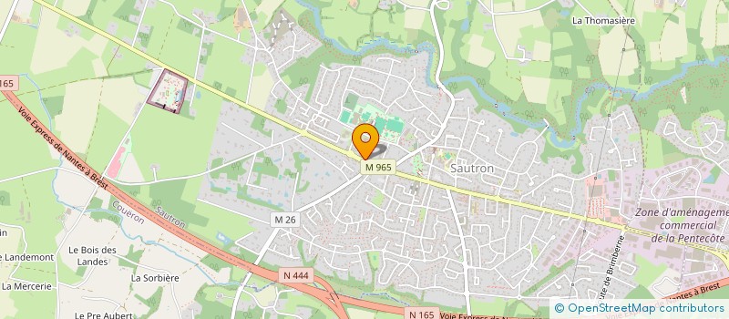 localisation de l'entreprise SCI DE CAPRICORNE à SAUTRON