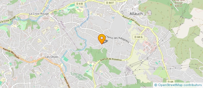 localisation de l'entreprise SCI DE CARAMBOT  ALLAUCH