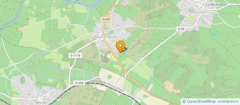 localisation de l'entreprise SCI DE CARBOU à CARCASSONNE