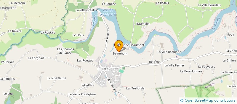 localisation de l'entreprise SCI DE CARNE  GUITTE