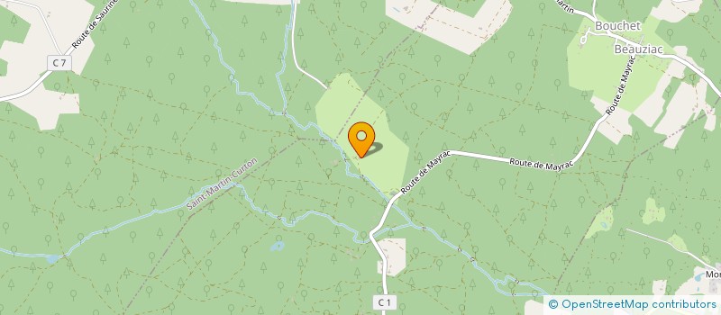 localisation de l'entreprise SCI DE CARNINE  BEAUZIAC