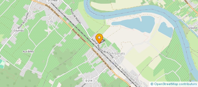 localisation de l'entreprise SCI DE CARROS  ARBANATS