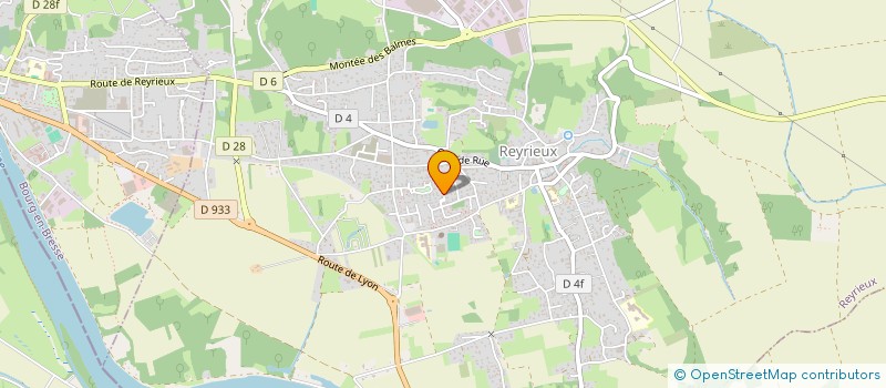 localisation de l'entreprise SCI DE CASSINI à REYRIEUX