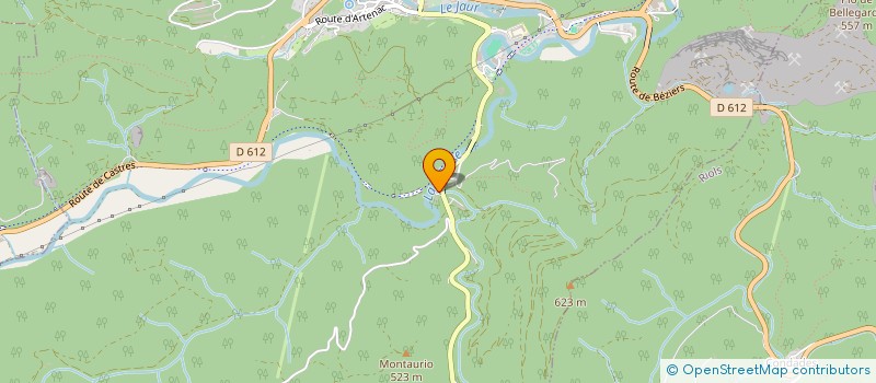 localisation de l'entreprise SCI DE CATHALO  VERRERIES-DE-MOUSSANS