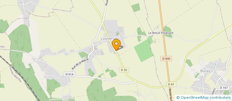 localisation de l'entreprise SCI DE CAUGE  ORMES