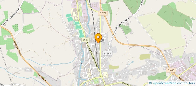 localisation de l'entreprise SCI DE CAUMONT  ROCQUES