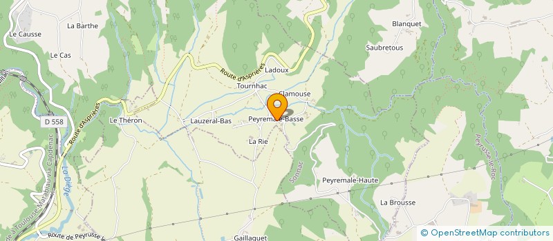 localisation de l'entreprise SCI DE CAUSSE NAUT  NAUSSAC