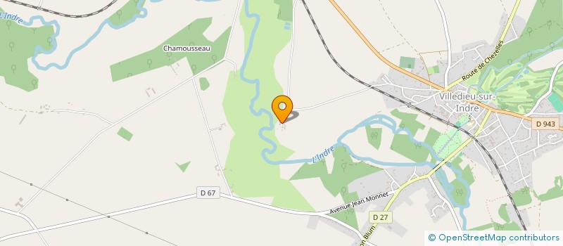 localisation de l'entreprise SCI DE CELON à VILLEDIEU-SUR-INDRE