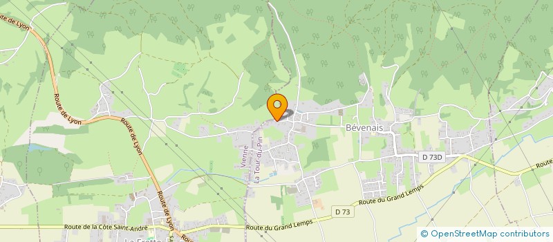 localisation de l'entreprise SCI DE CHABONS  CHABONS