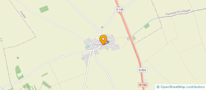 localisation de l'entreprise SCI DE CHALLET à CHALLET