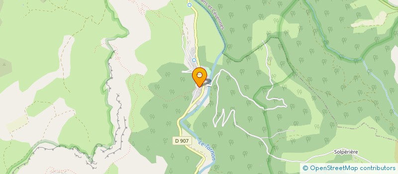 localisation de l'entreprise SCI DE CHAMBALON  FLORAC TROIS RIVIERES