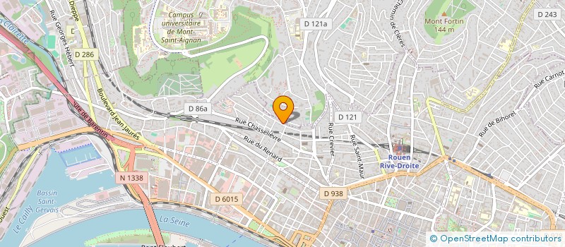 localisation de l'entreprise SCI DE CHAMBORD à ROUEN