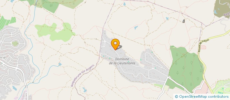 localisation de l'entreprise SCI DE CHAMPAGNE  PUGET-SUR-ARGENS