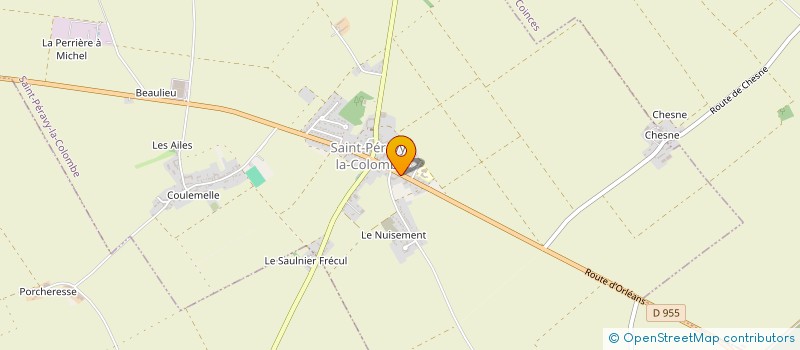 localisation de l'entreprise SCI DE CHAMPATAY  PATAY