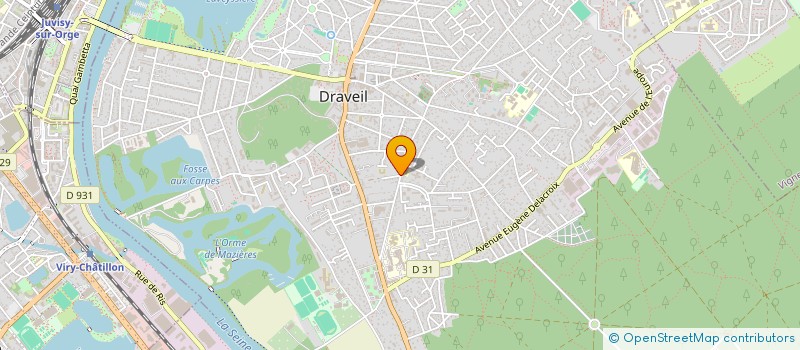 localisation de l'entreprise SCI DE CHAMPOTI à DRAVEIL