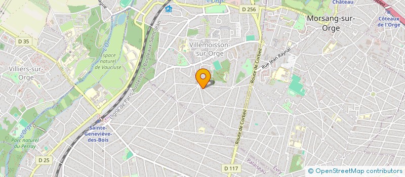 localisation de l'entreprise SCI DE CHAMPROSAY à VILLEMOISSON-SUR-ORGE
