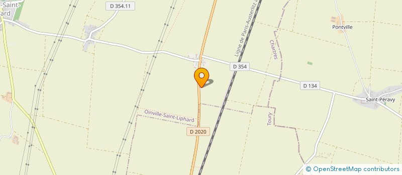 localisation de l'entreprise SCI DE CHAMPY à OINVILLE-SAINT-LIPHARD
