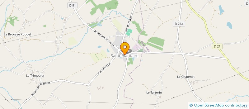 localisation de l'entreprise SCI DE CHANTEMERLE à ORSENNES