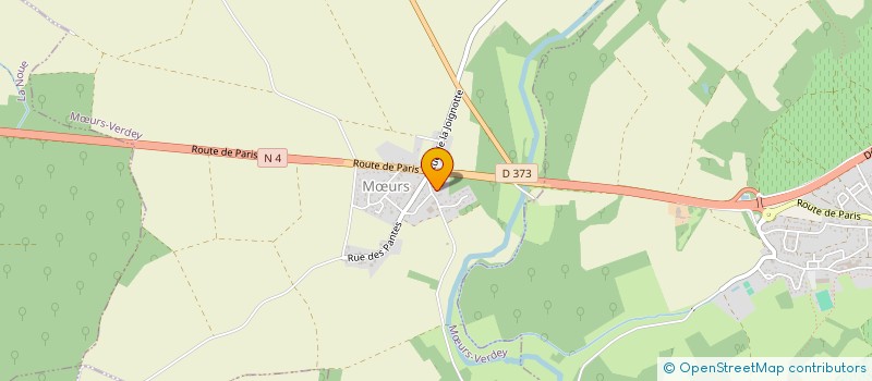 localisation de l'entreprise SCI DE CHANTENAY  MURS-VERDEY