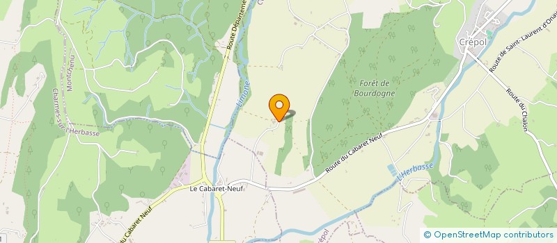 localisation de l'entreprise SCI DE CHANTEPLAINE  CREPOL