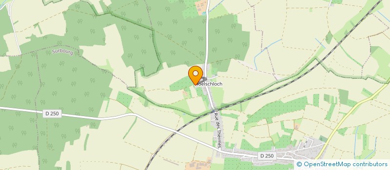 localisation de l'entreprise SCI DE CHASSE DE HOELSCHLOCH  MERKWILLER-PECHELBRONN