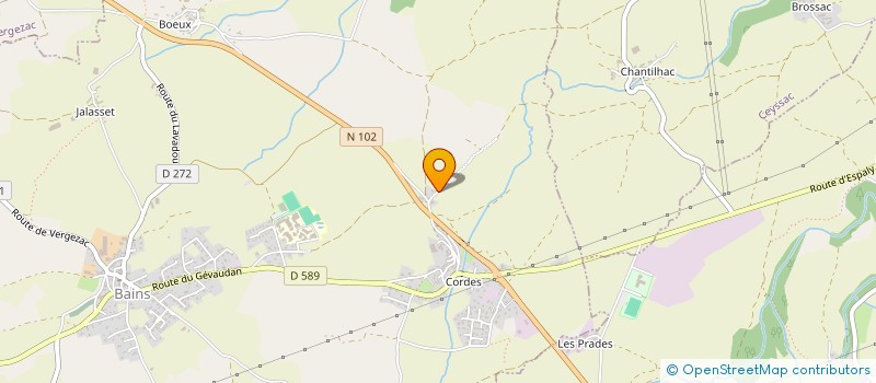 localisation de l'entreprise SCI DE CHASSILHAC  SOLIGNAC-SUR-LOIRE