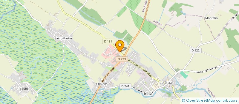 localisation de l'entreprise SCI DE CHASSY  LE GUA