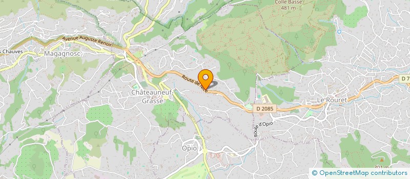 localisation de l'entreprise SCI DE CHATEAUNEUF  CHATEAUNEUF-GRASSE