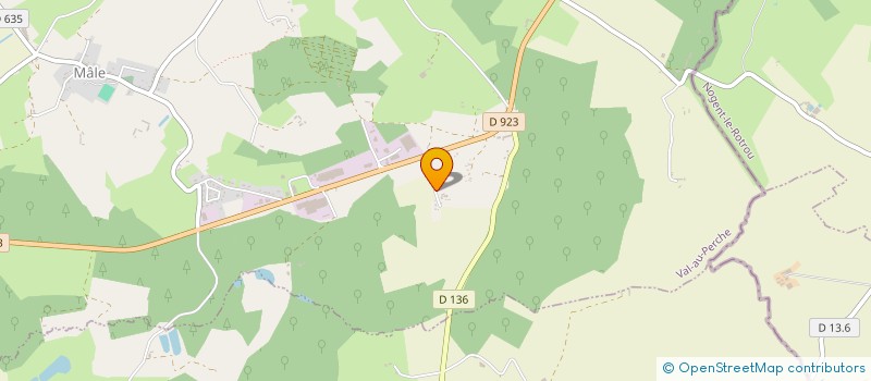 localisation de l'entreprise SCI DE CHATEAUROUX à VAL-AU-PERCHE