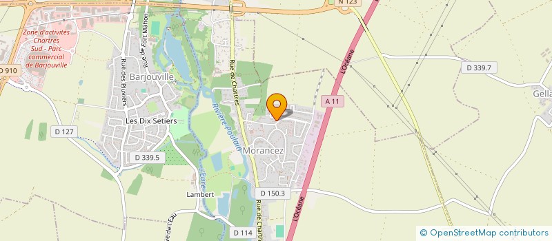 localisation de l'entreprise SCI DE CHAVANNE à MORANCEZ