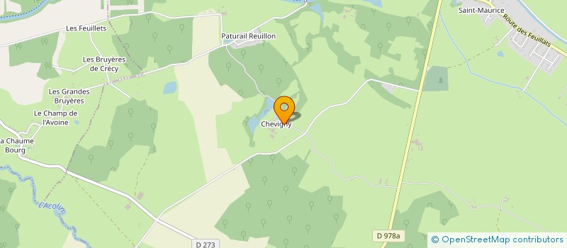 localisation de l'entreprise SCI DE CHEVIGNY à DECIZE