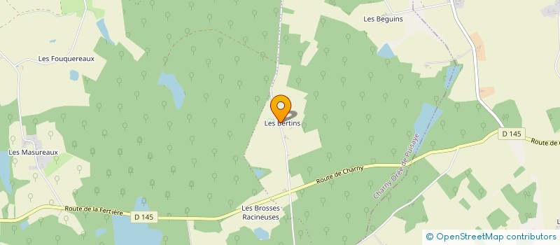 localisation de l'entreprise SCI DE CHEVILLON à CHARNY OREE DE PUISAYE