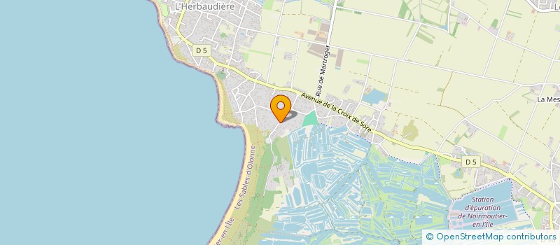 localisation de l'entreprise SCI DE CHEVRISE à NOIRMOUTIER-EN-L'ILE