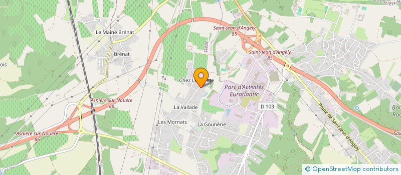 localisation de l'entreprise SCI DE CHEZ LECONTE à FLEAC