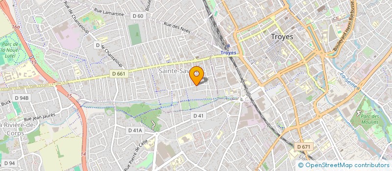 localisation de l'entreprise SCI DE CHICHEREY NUMERO UN  SAINTE-SAVINE