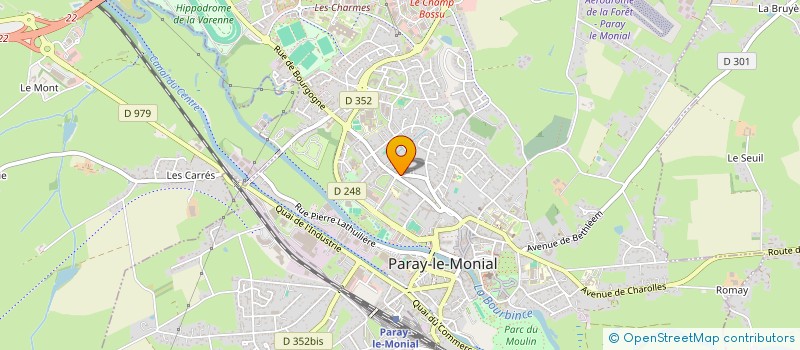 localisation de l'entreprise SCI DE CHIZEUIL  PARAY-LE-MONIAL
