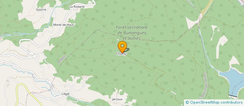 localisation de l'entreprise SCI DE CHOMIS à SAINT-MARTIN-DES-OLMES