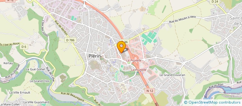 localisation de l'entreprise SCI DE CHRINELLAU  PLERIN