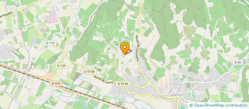 localisation de l'entreprise SCI DE CIGARE  CADENET