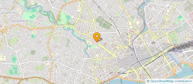 localisation de l'entreprise SCI DE CIZAL à NANTES