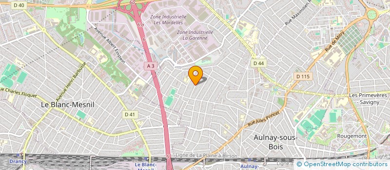 localisation de l'entreprise SCI DE CLAIRA à AULNAY-SOUS-BOIS