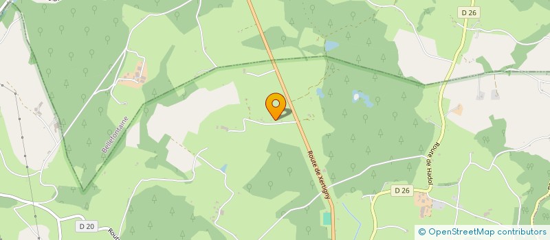 localisation de l'entreprise SCI DE CLAIRESSE  PLOMBIERES-LES-BAINS