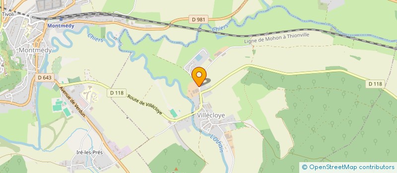 localisation de l'entreprise SCI DE CLAVE à VILLECLOYE
