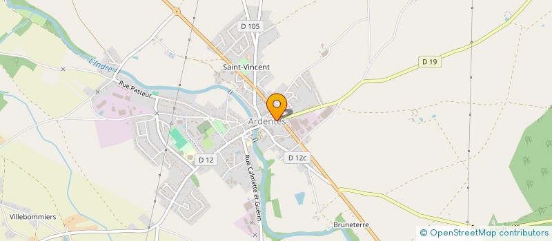 localisation de l'entreprise SCI DE CLAVIERES à ARDENTES
