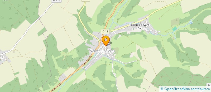 localisation de l'entreprise SCI DE CLEHV à NAIVES-ROSIERES