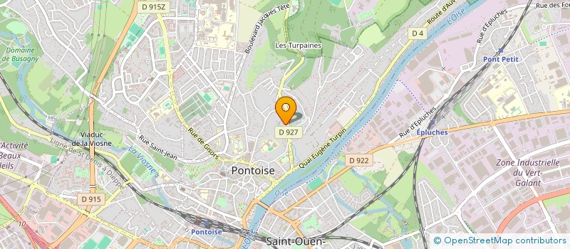 localisation de l'entreprise SCI DE CLERY  PONTOISE