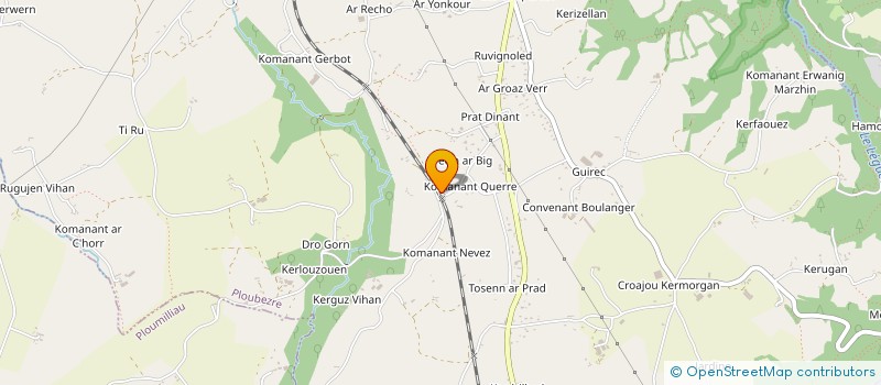 localisation de l'entreprise SCI DE COATLAY  ROSPEZ