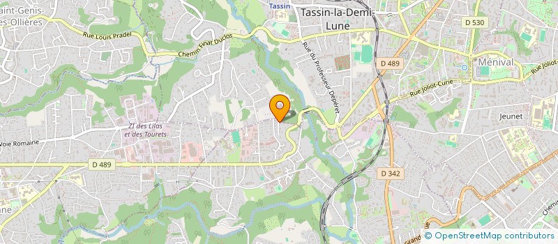 localisation de l'entreprise SCI DE COBO  FRANCHEVILLE