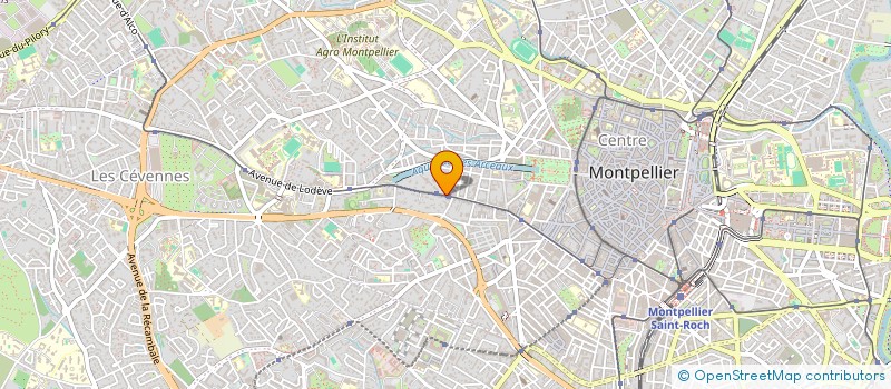 localisation de l'entreprise SCI DE COCK DE LA PEYRIERE à MONTPELLIER
