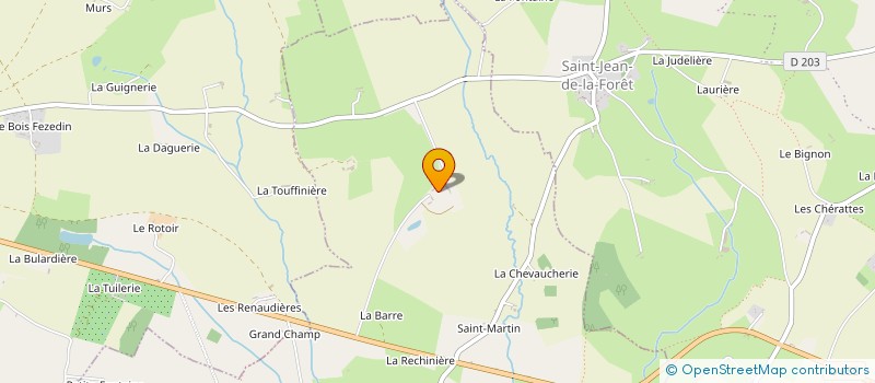 localisation de l'entreprise SCI DE COESME à DAME-MARIE